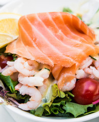 Fresh seafood salad