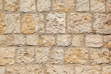 Old travertine wall