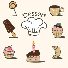 Dessert icons
