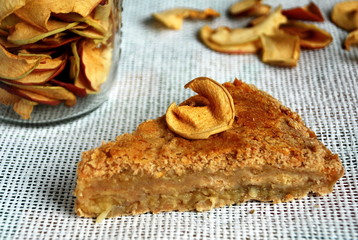 Rustykalne ciasto z jabłkami (szarlotka)