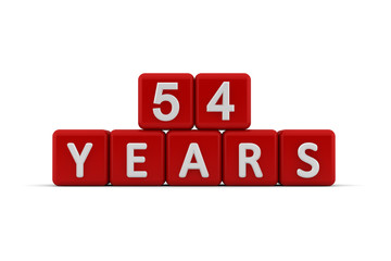 Red letter cubes 54 years