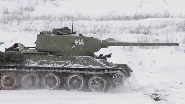 Legendary Russian Tank T34