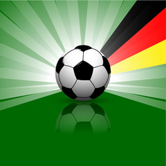 Naklejka premium fussball