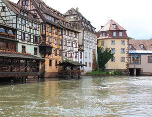 Historic houses in Strasbourg