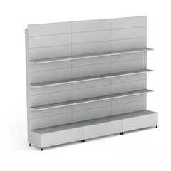 3D stands for advertising on a white background