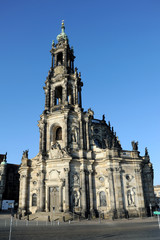 Fototapeta na wymiar Drezno Hofkirche