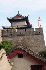 Tuinposter City wall of Xian © bbbar