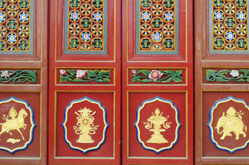 Chinese ancient doors