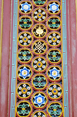 Chinese ancient door decorations