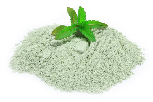Argile verte et menthe