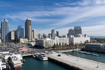 Cityscape of San Diego California