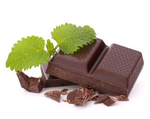 Chocolate bars stack