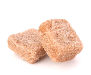 Lump brown cane sugar cubes