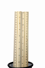 Wooden Ruler with Path