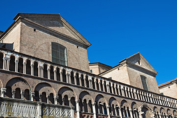 St. George's Basilica. Ferrara. Emilia-Romagna. Italy.
