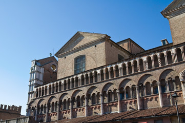 Fototapeta na wymiar Bazylika św. Ferrara. Emilia-Romagna. Włochy.