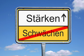 Stärke und Schwäche