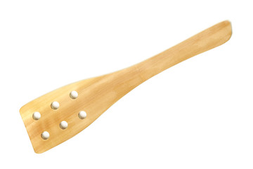 Kitchen wood utensil isolated
