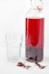 summer hibiscus tea