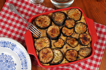 Gratiné d'aubergines