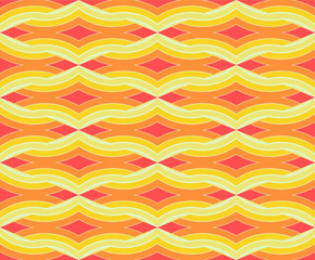 abstract ethnic vector seamless background