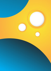 Vector business card set