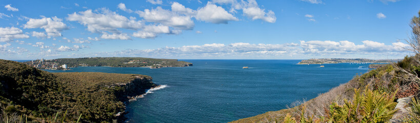 Sydney Harbour Heads Panoramic