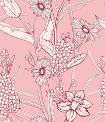 floral seamless wallpaper