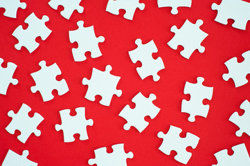 Naklejka premium Puzzle Pieces