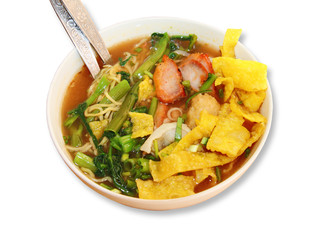 Thai noodles with vegetables