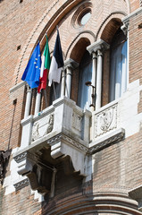 City Hall. Ferrara. Emilia-Romagna. Italy.