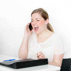 Wutausbruch im Büro