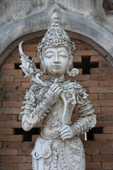 Old statues of angels