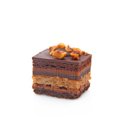Millefeuille chocolat caramel