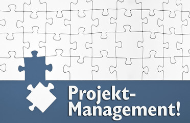 Puzzle mit Projekt-Management