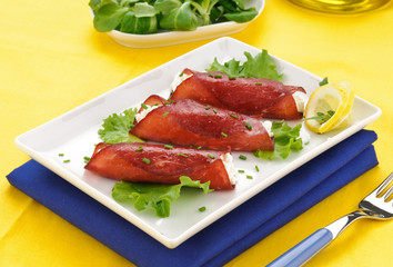 Antipasto di bresaola e formaggio