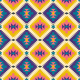 Seamless texture in navajo style #2