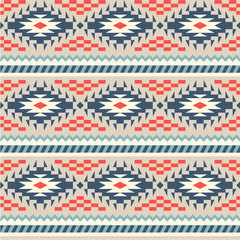 Seamless pattern in peruvian style