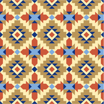 Seamless pattern in east ethnic style #1