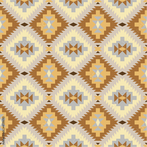 Seamless texture in navajo style #1