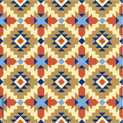 Seamless pattern in east ethnic style #1