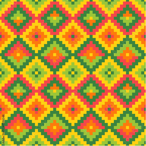 Seamless mexico pattern #2