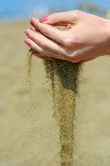 Sand in the hands