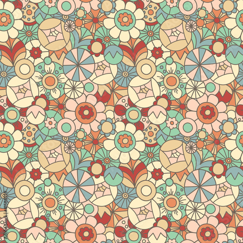Seamless floral pattern #1