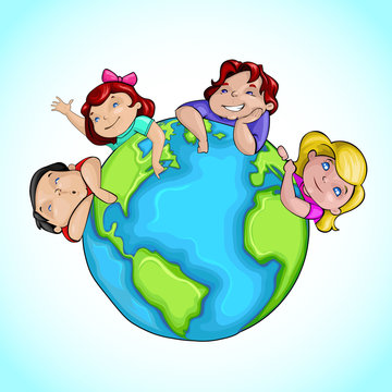 Kids around Earth