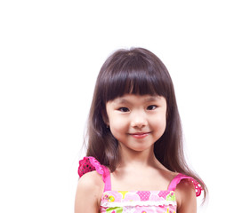Little girl smile