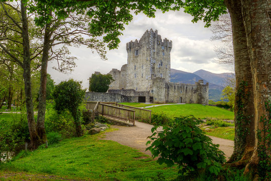 Ross Castle near Killarney, Co. Kerry Ireland