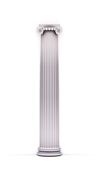 Antique doric style column