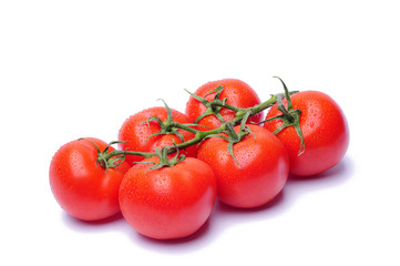 Fresh red tomatoes