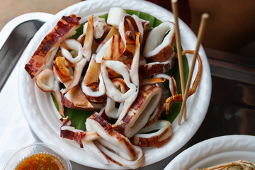 Grilled Squid